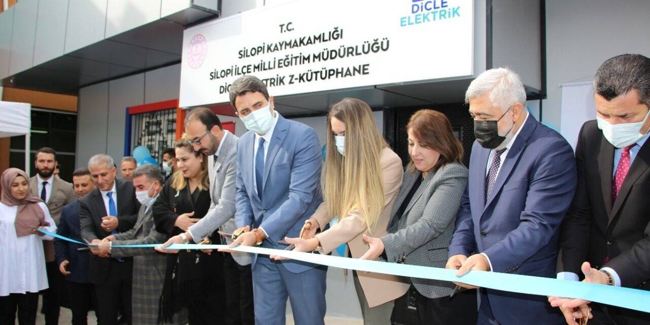 Dicle Elektrik Silopi’de “Z kütüphanesi” açtı