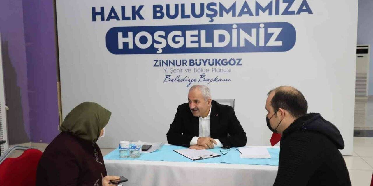 Gebze’de halk buluşmaları sürüyor