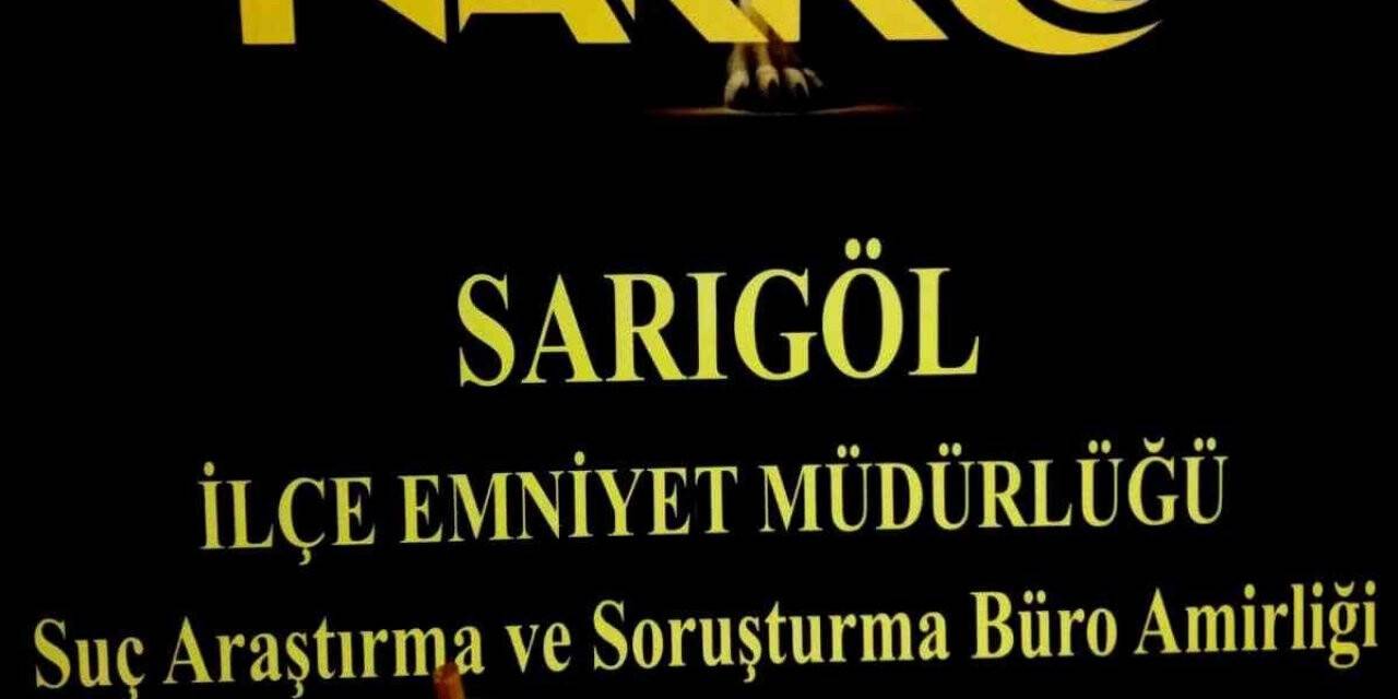 Manisa’da uyuşturucu operasyonu