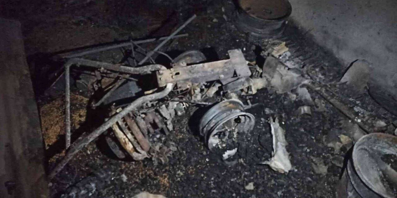 Hakkari’de korkutan yangın