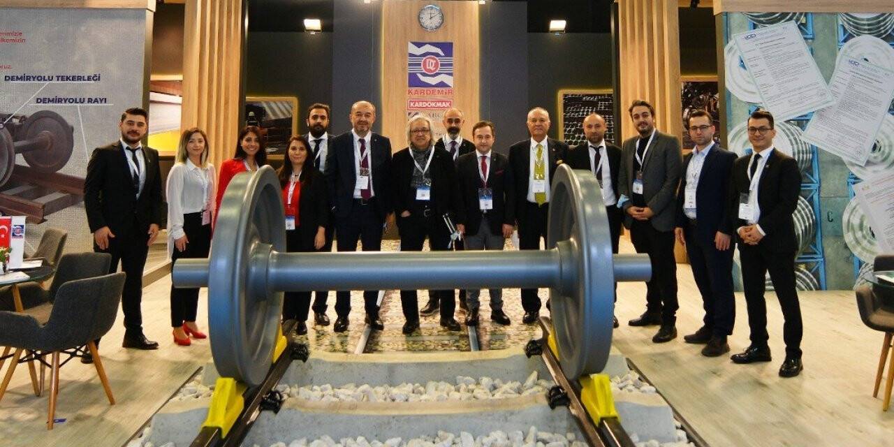 KARDEMİR Eurasia Rail Fuarı’nda demir yolu tekerleği setini ilk kez sergileme fırsatı yakaladı