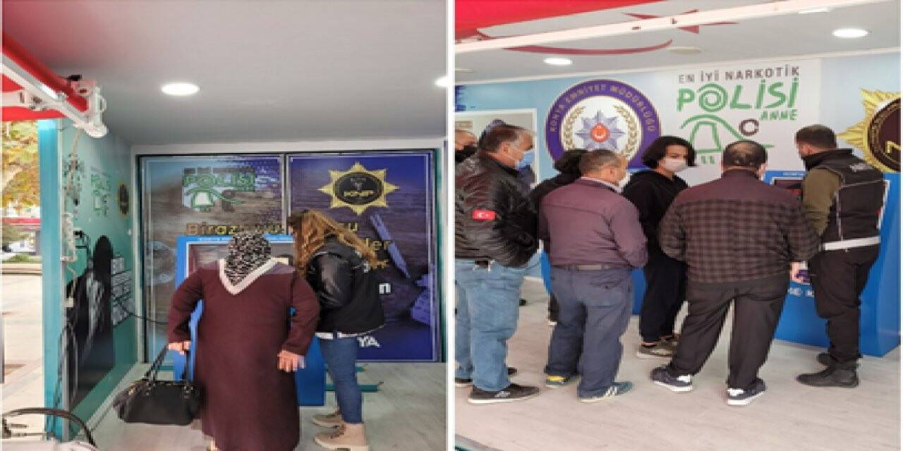Denizli’de Narkotik Eğitim Tırı mücadeleye dikkat çekti