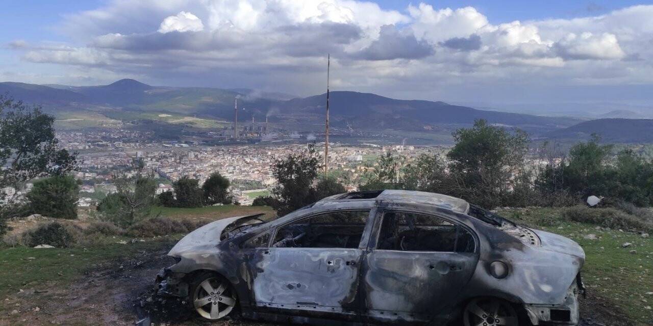 Otomobilini yaktı, ‘psikolojim bozuk’ dedi
