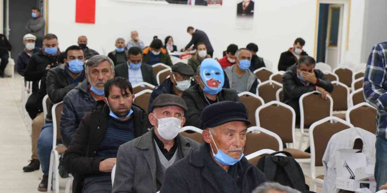 Yozgat’ta Perinçek’e maskeli protesto