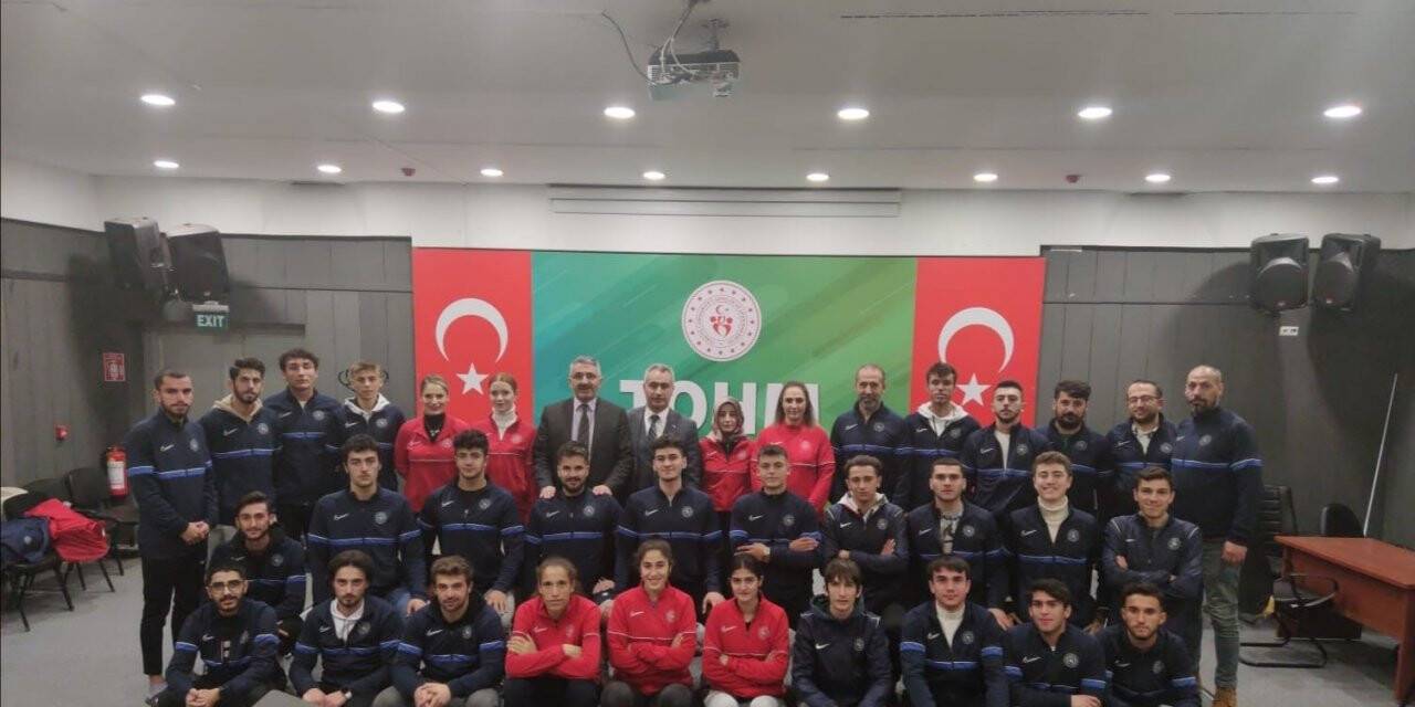 TOHM sporcularına spor malzeme seti