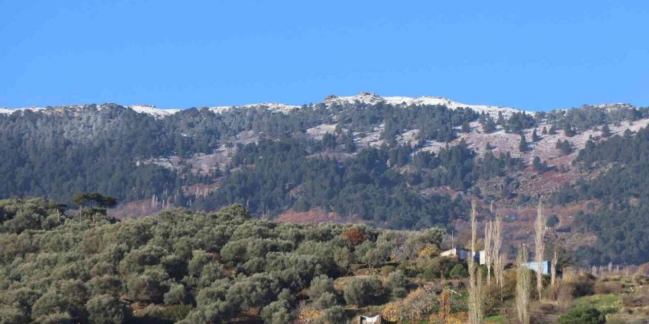 Aydın’a yılın ilk karı düştü