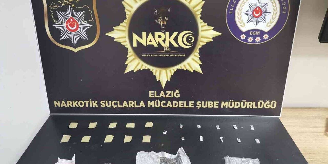 Elazığ’da uyuşturucu ticareti yapan şüpheli tutuklandı