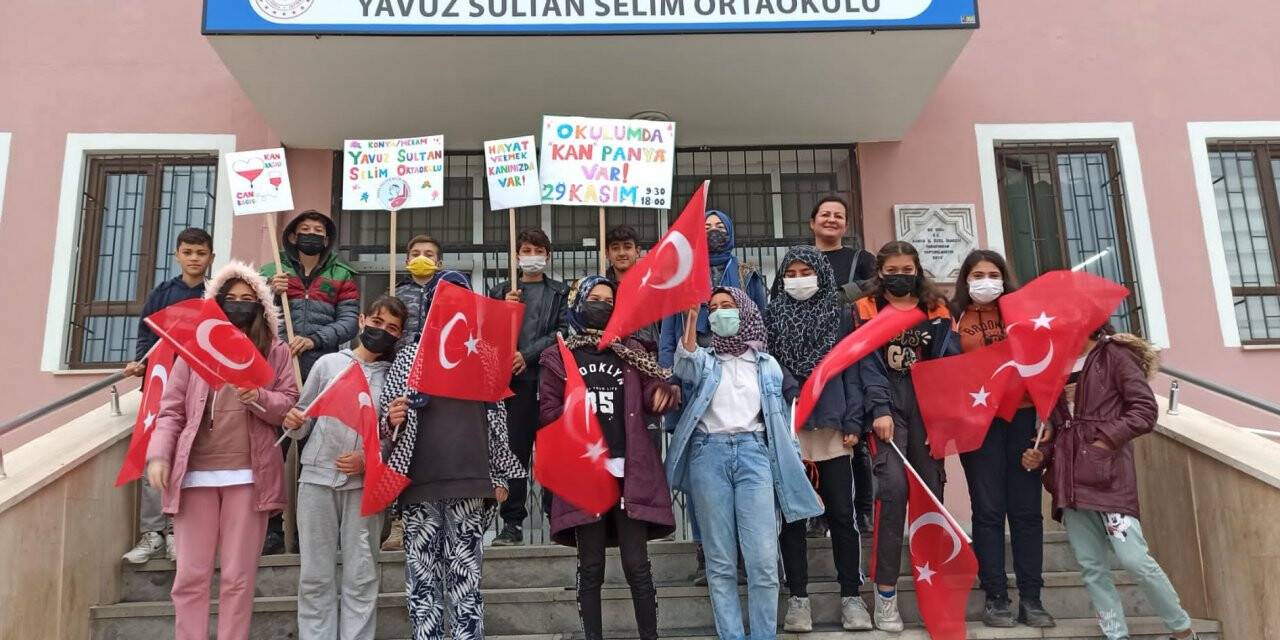 Yavuz Sultan Selim Ortaokulu'ndan anlamlı etkinlik