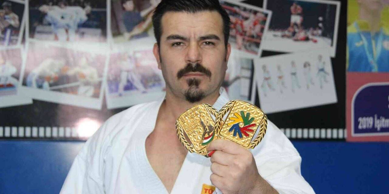 Dünya Şampiyonu engelli karateci, gözünü olimpiyatlara dikti