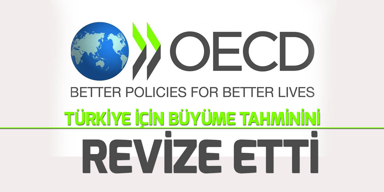 OECD, Türkiye ekonomisinin 2021 için büyüme tahminini  yükseltti