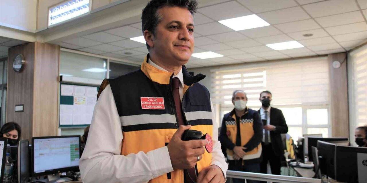 Ankara İl Sağlık Müdürü Akelma: “Ankara’da ortalama vakaya ulaşma süremiz 6 buçuk dakika”