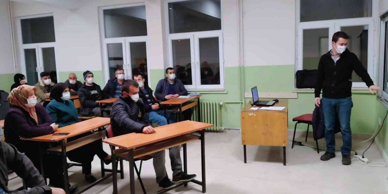 Hisarcık’ta ’Doğalgaz Yakıtlı Kalorifer Ateşçisi’ kursu açıldı