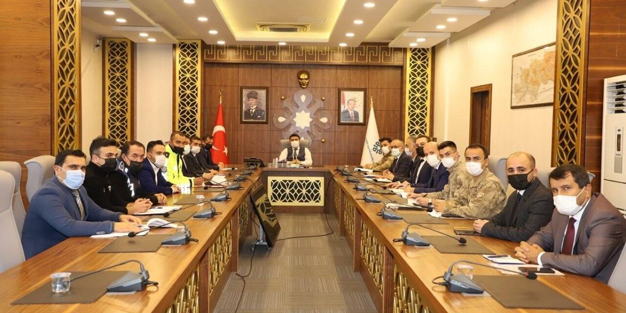 Cizre’de kış mevsimi trafik tedbirleri toplantısı yapıldı