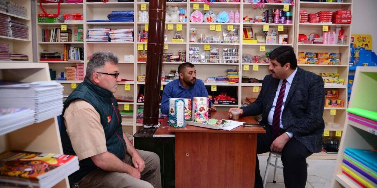 Başkan Oğuz’dan esnafa ziyaret