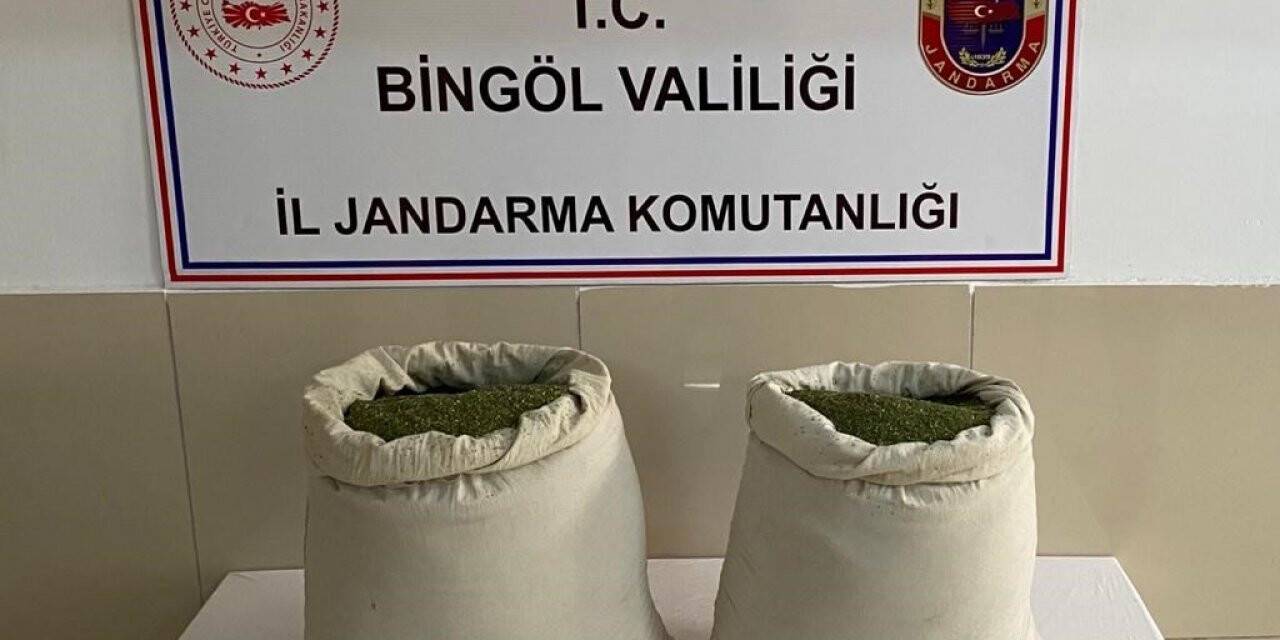 Bingöl’de 29 kilo esrar ele geçirildi