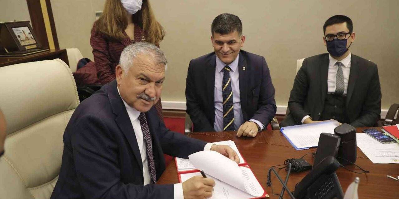 Adana ile Çimkent kardeş şehir oldu