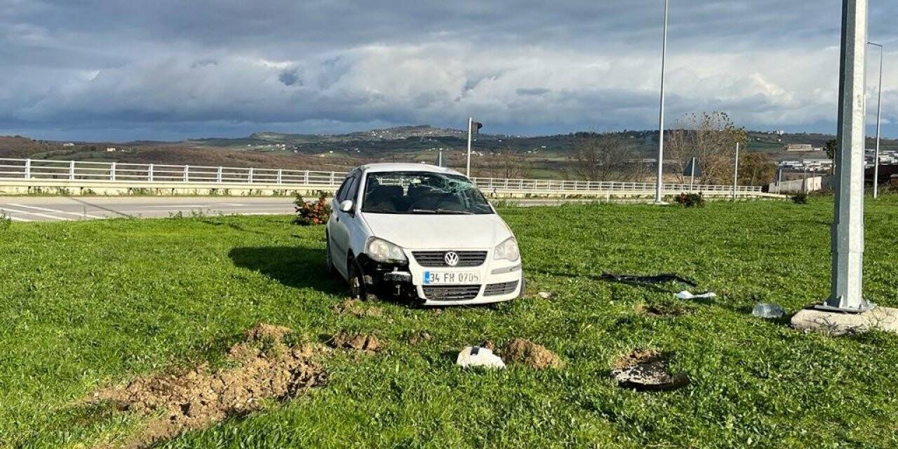 Sinop’ta trafik kazası: 1 yaralı