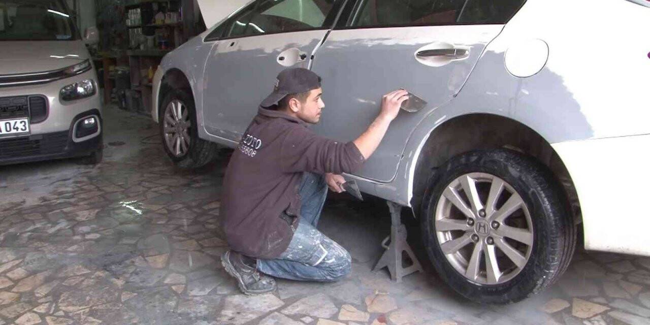 Kaportacılarda ’fırtına’ mesaisi