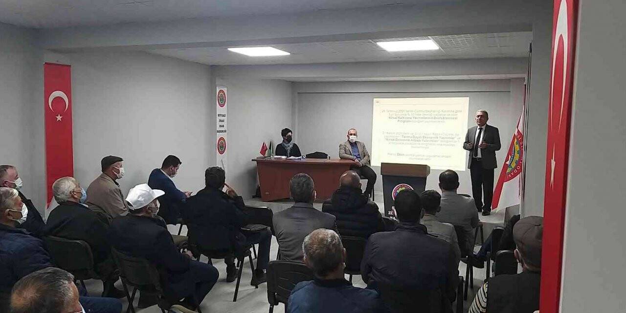 Eskişehirli çiftçilere devlet hibe destekleri anlatılıyor