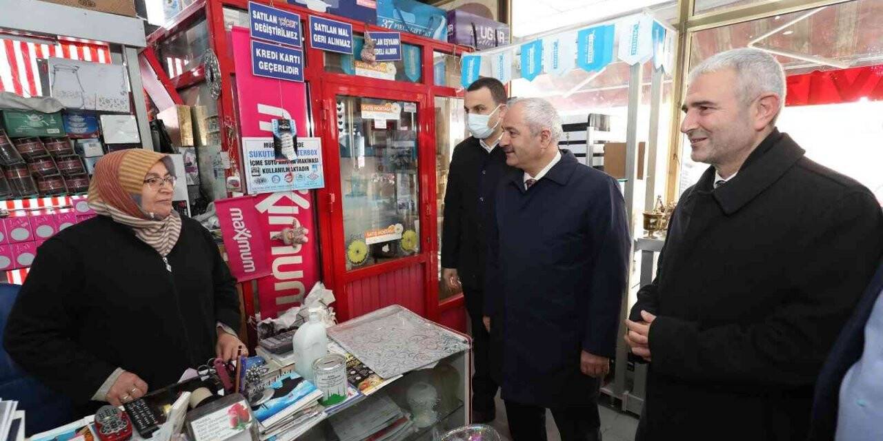 Gebze’de esnafın talepleri dinlendi