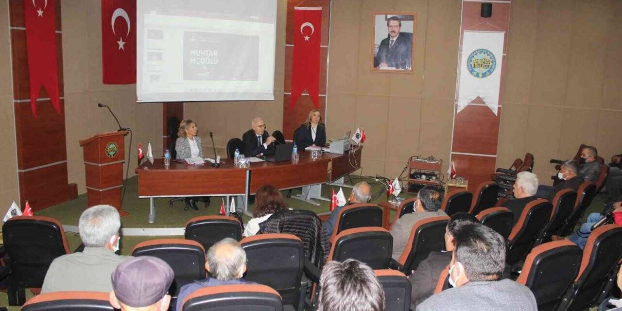 Salihli’de muhtarlara “MAKS” anlatıldı