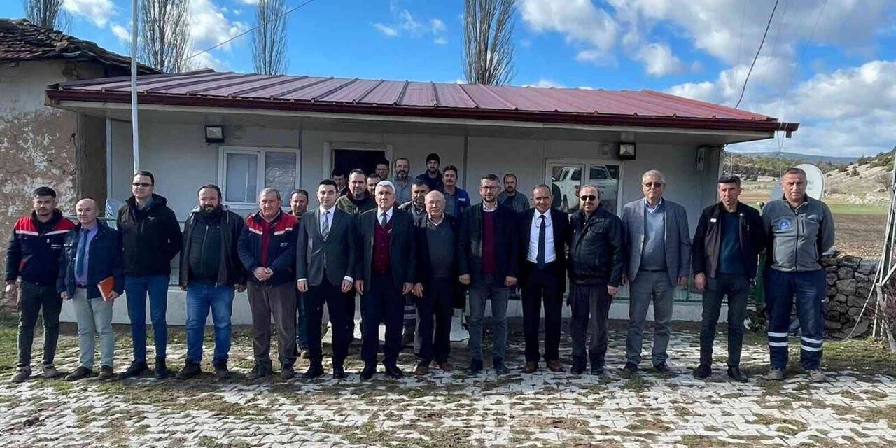 Çavdarhisar’da yol onarım ve stabilize çalışmaları