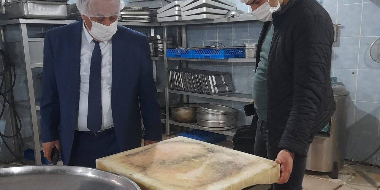 Belediye ekipleri okul pansiyonlarını denetledi