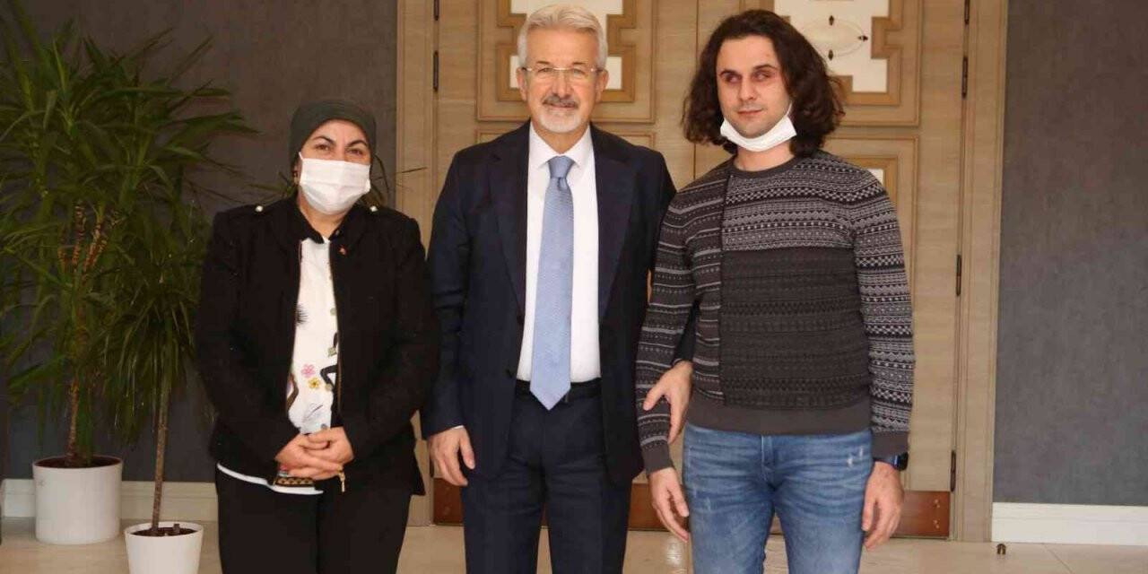 Engelli hakları çalışma grubundan Başkan Erdem’e ziyaret