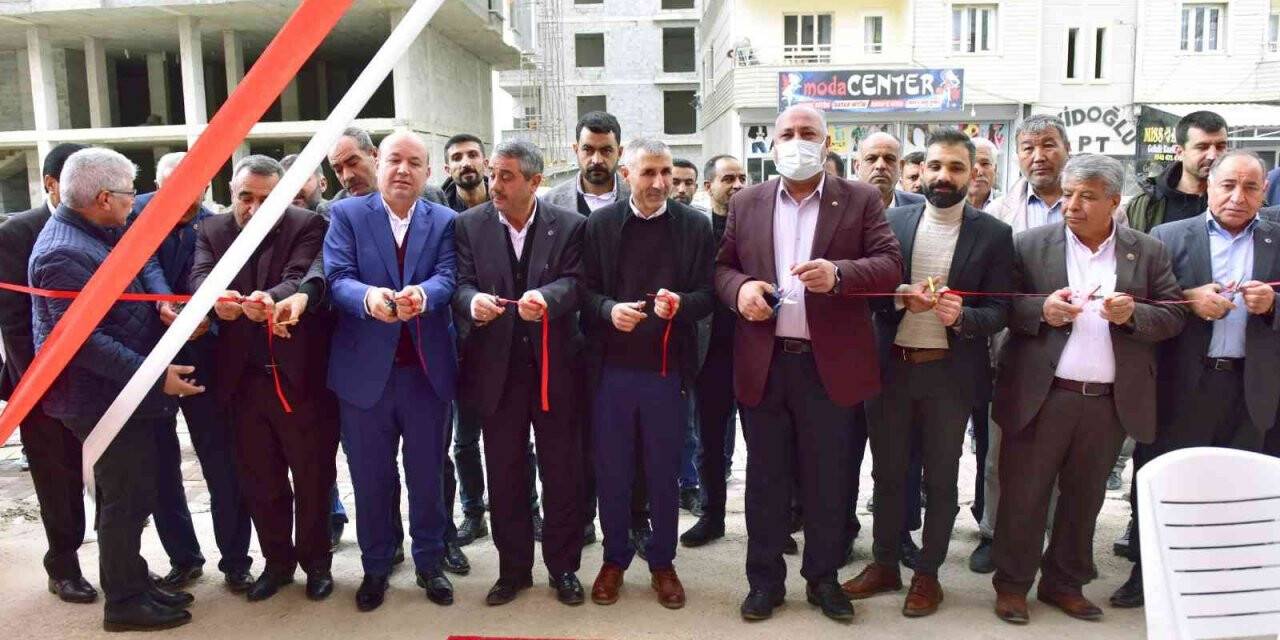 Soylu Ceylanpınar’da sağlık kabininin açılışını yaptı