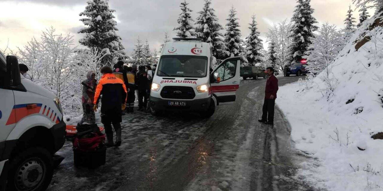 Giresun’da trafik kazası: 3 yaralı