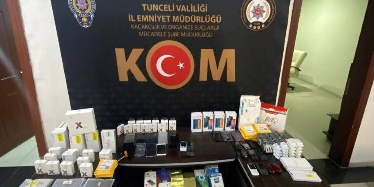 Tunceli’de kaçakçılık operasyonu: 4 gözaltı
