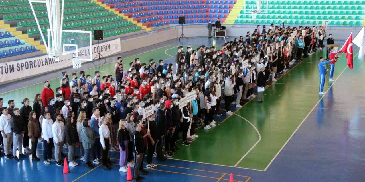 27’nci Sıtkı Koçman Rektörlük Kupası Spor turnuvası başladı