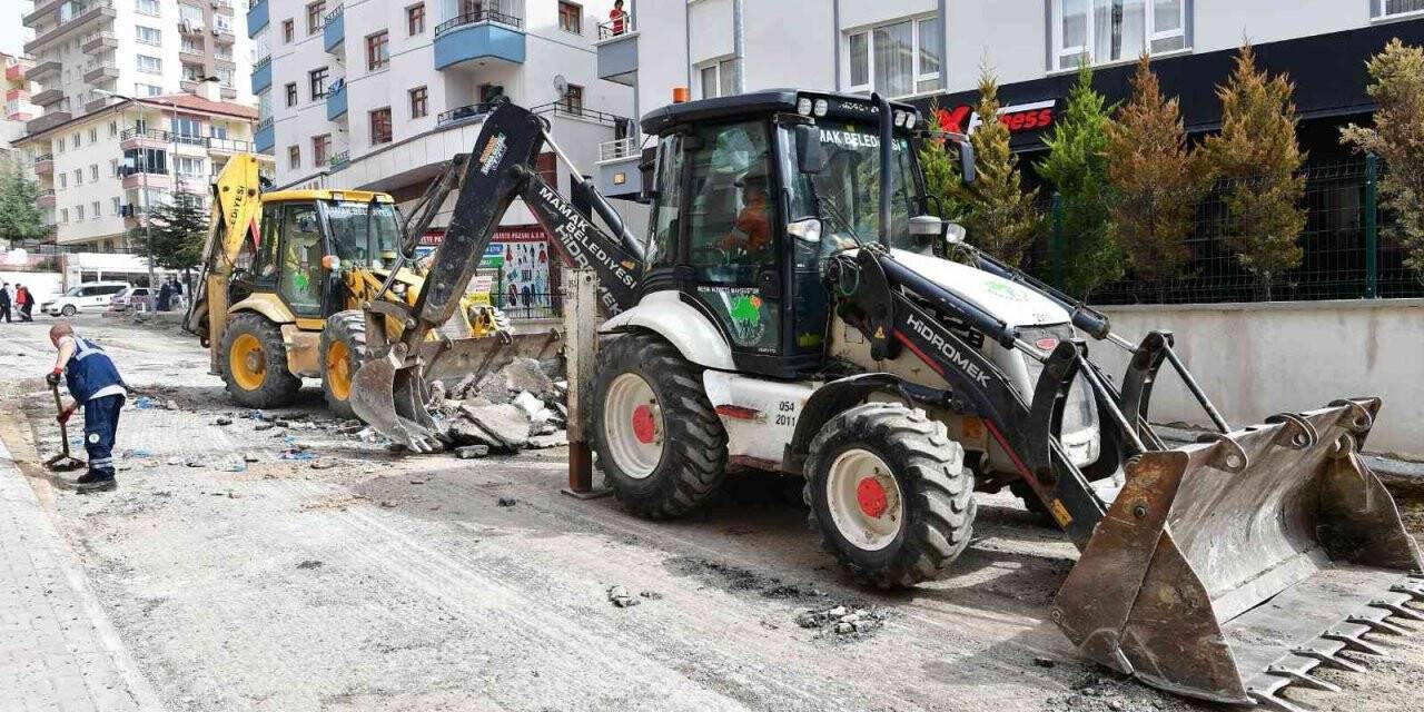 Mamak’tan rekor alt yapı hizmeti