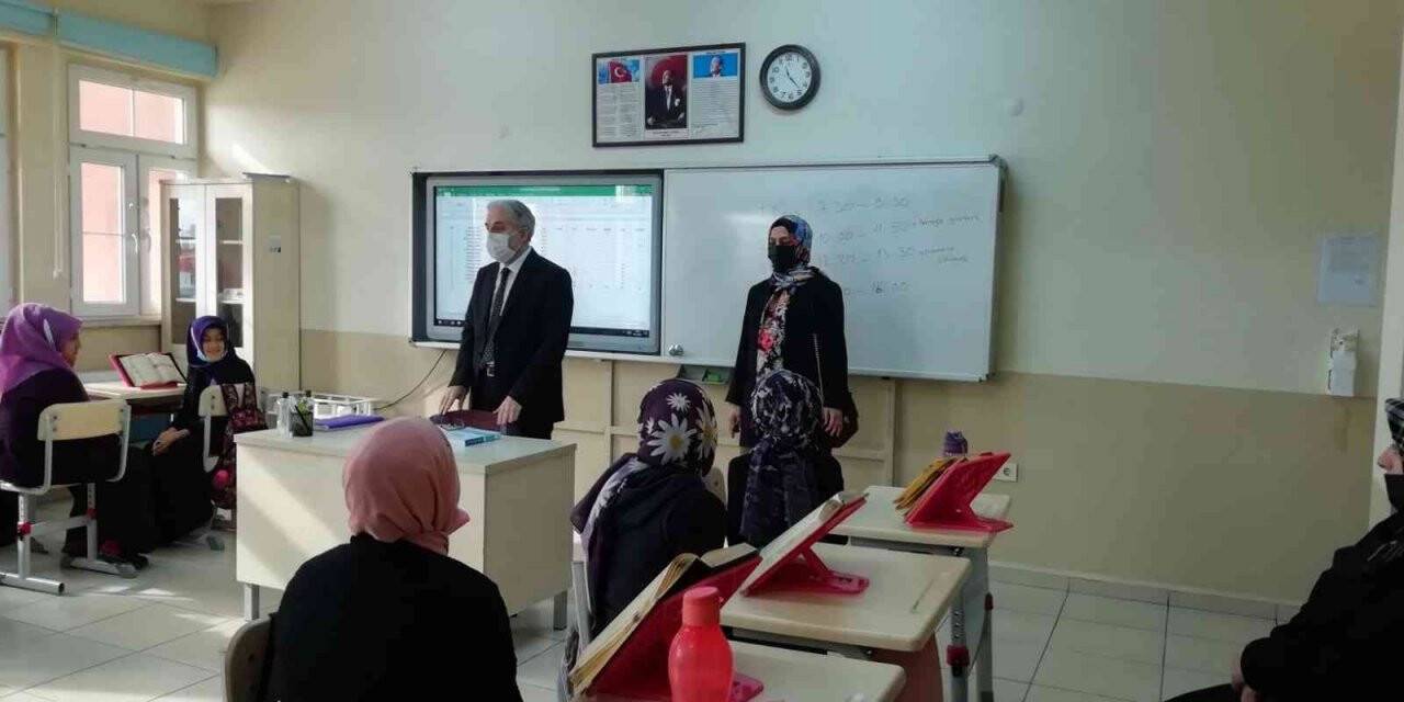 Yatılı kuran kurslarına ziyaret
