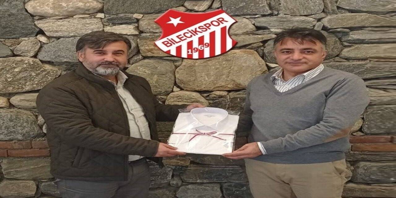 Bilecikspor logosu baskılı gömlekler artık satışta