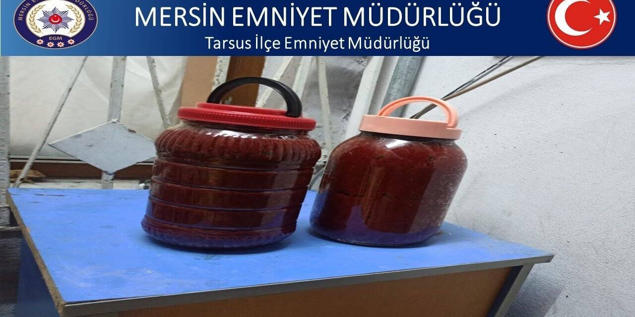 Salça hırsızı tutuklandı