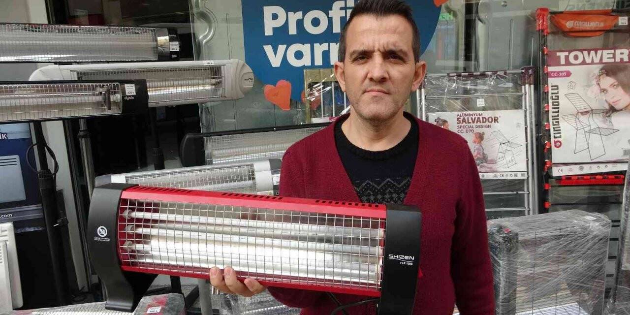 Havalar soğudu, elektrikli ısıtıcılara talep yüzde 40 arttı
