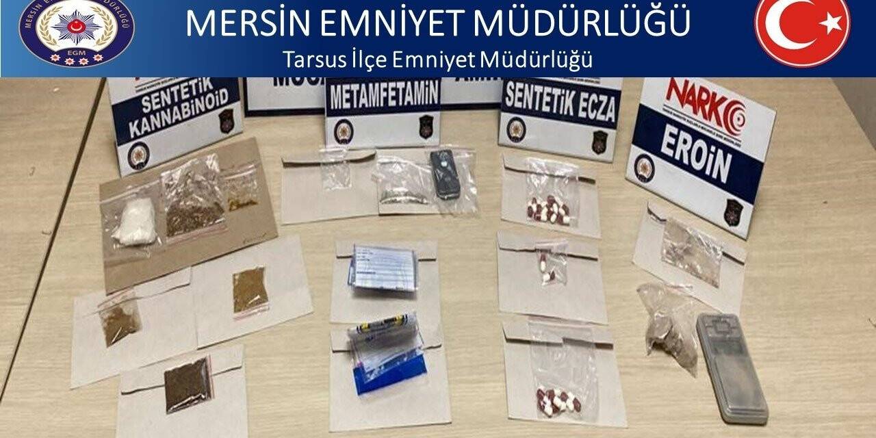 Tarsus’ta çeşitli suçlardan aranan 65 kişi yakalandı