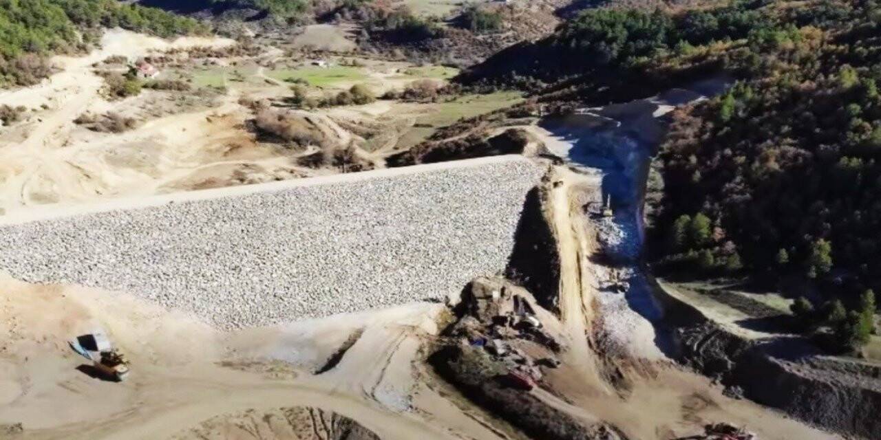 Orhanlar Barajı tamamlandığında 6 bin 330 dekar araziyi sulayacak