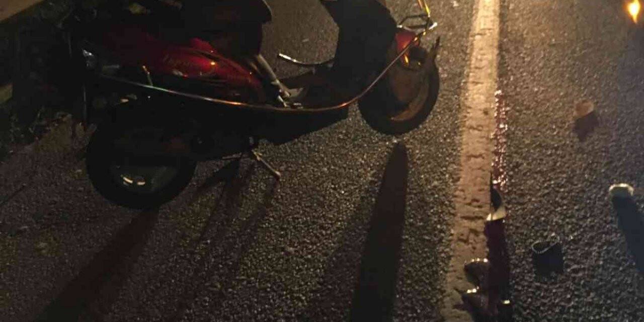 Kamyonetin çarptığı motosikletin sürücüsü hayatını kaybetti