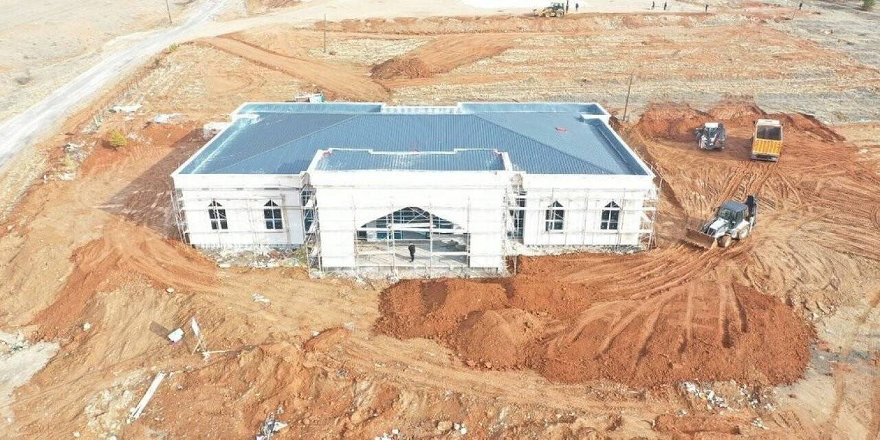 Şehit Fethi Sekin Külliyesi inşası hızla ilerliyor