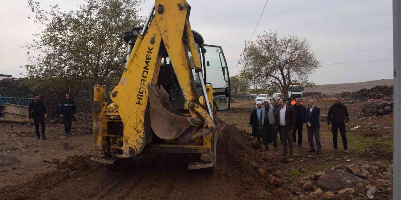 Ekinci üst yapı çalışmalarını inceledi