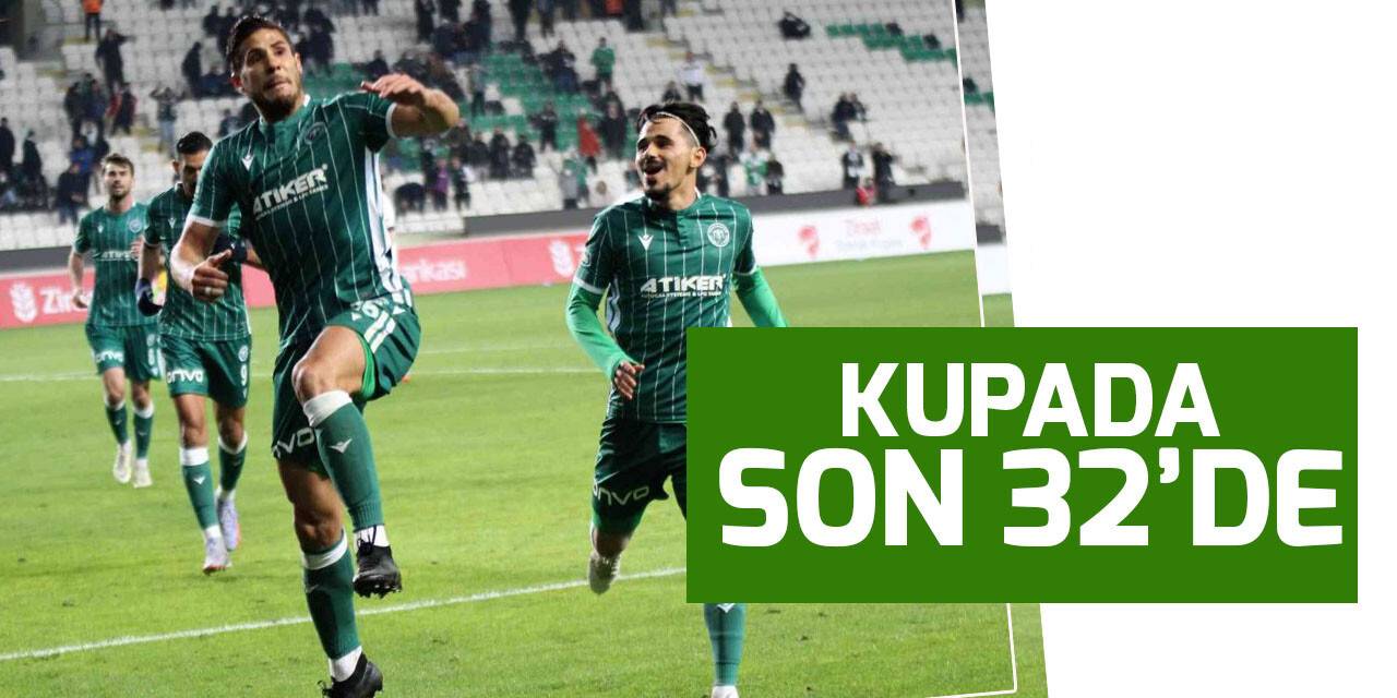 Konyaspor kupada son 32'de