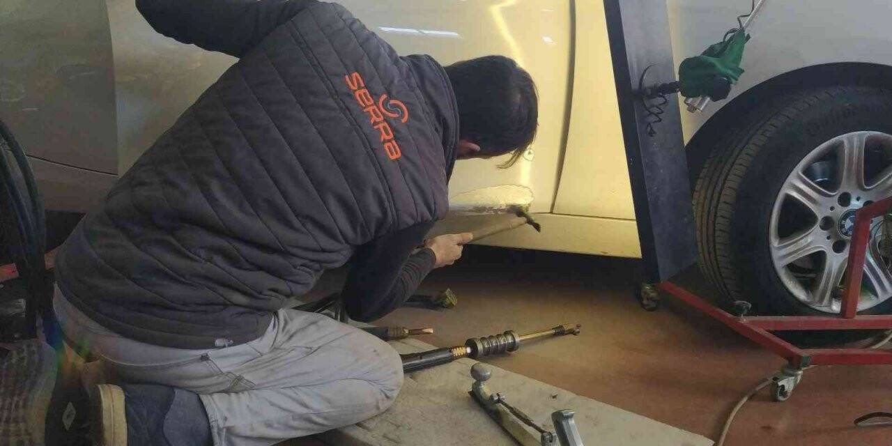 Kaportacılarda lodos yoğunluğu