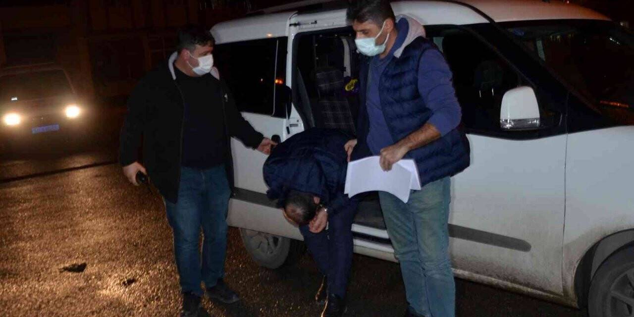 Hükümet konağı inşaatından kablo hırsızlığı firarisi Amasya’da yakalandı