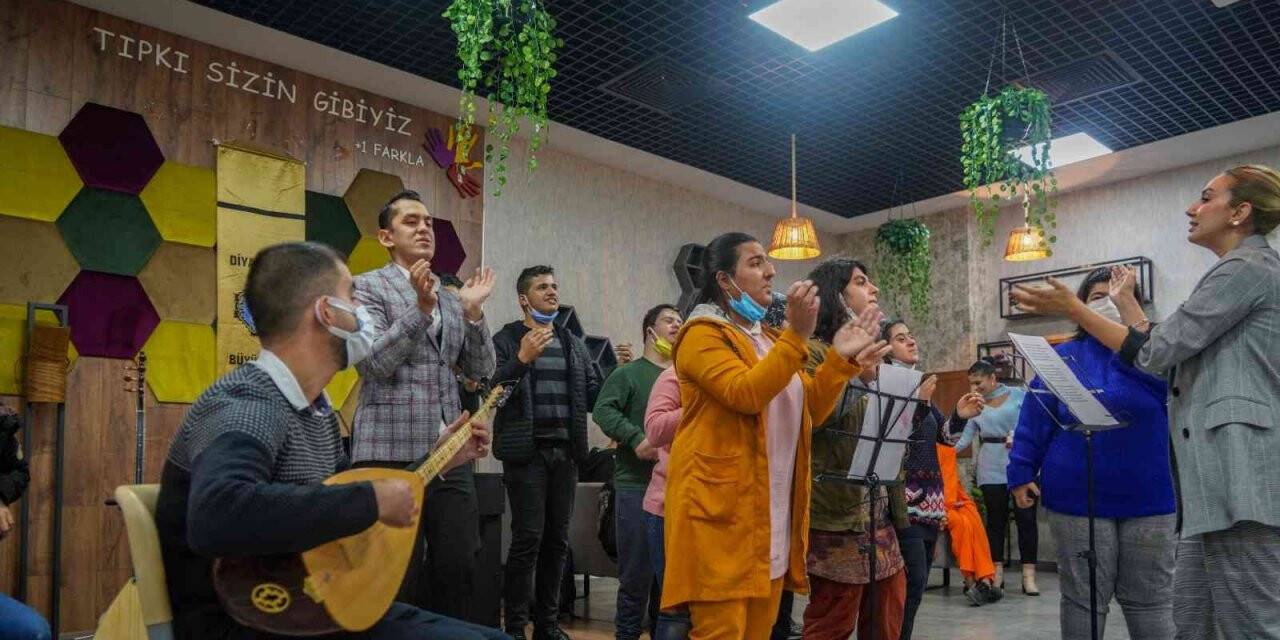 Diyarbakır’da engellilere moral etkinliği