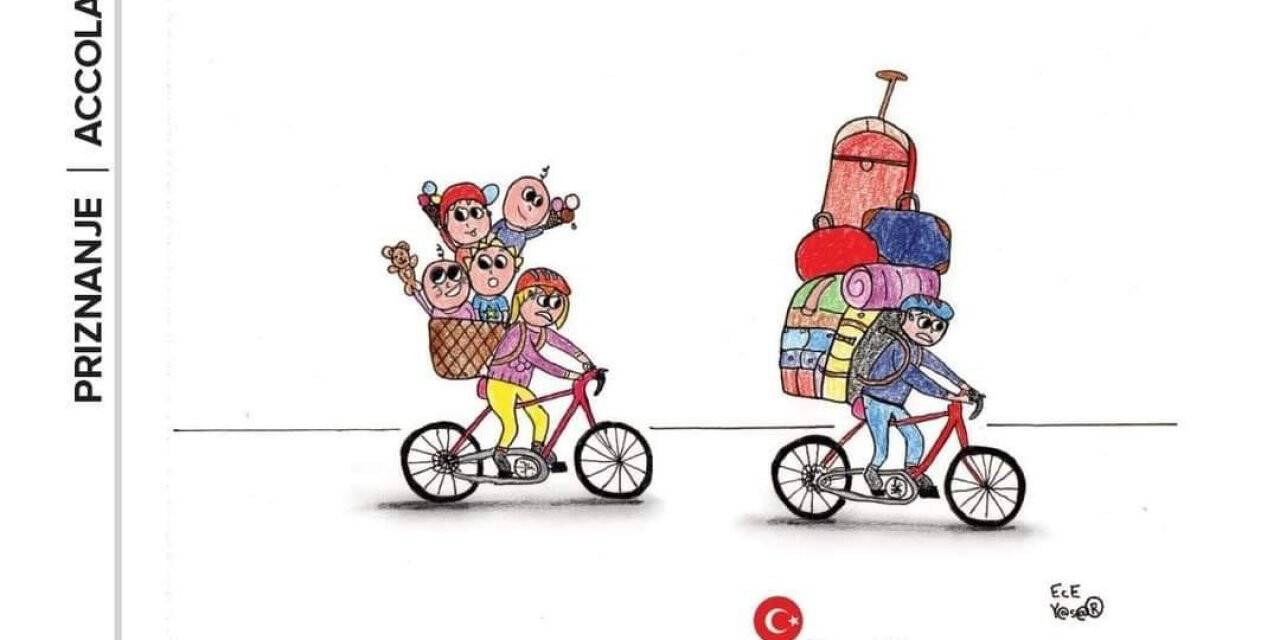 Nilüfer’in genç karikatüristlerine Hırvatistan’dan ödül