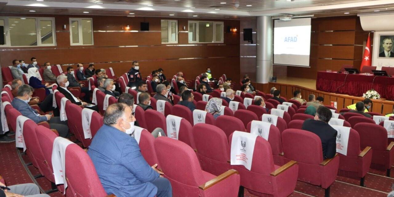 Şanlıurfa’da kışa hazırlık toplantısı yapıldı
