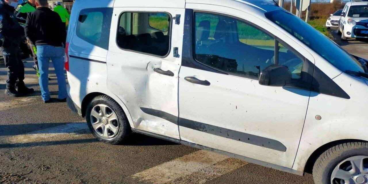 Çarşamba’da kaza: 1 yaralı
