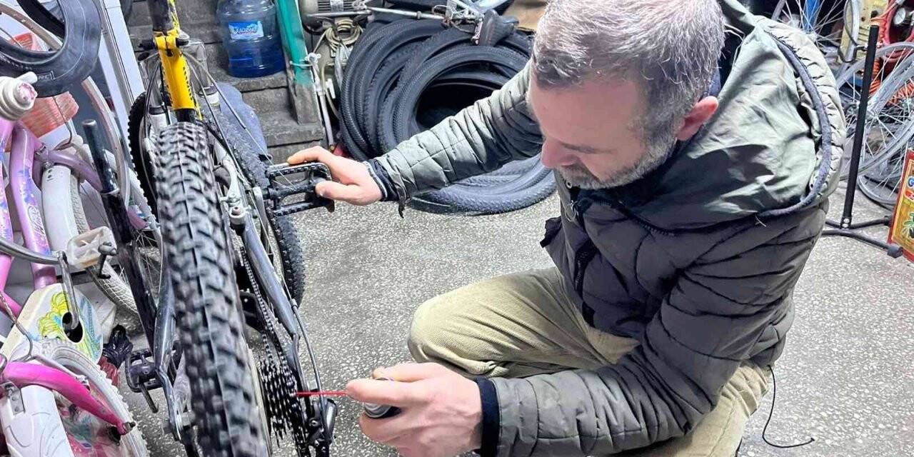 Kış aylarında bisiklet bakımı şart